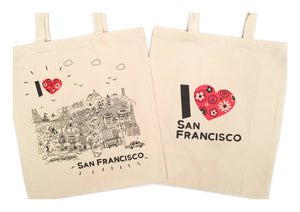 
                  
                    Load image into Gallery viewer, TOTE • I Love SAN FRANCISCO •
                  
                