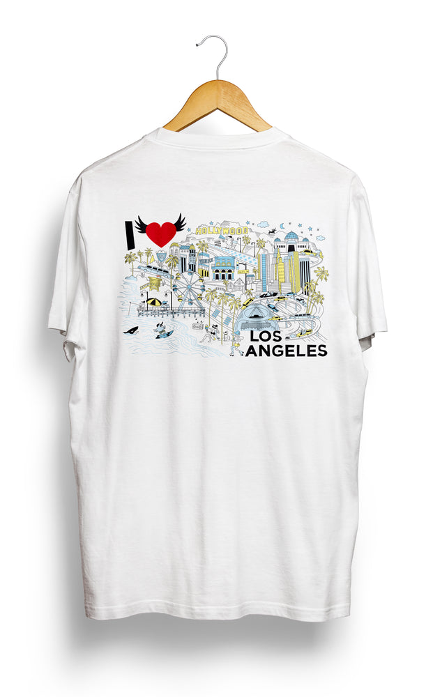 
                  
                    Load image into Gallery viewer, T-SHIRT • I Love LOS ANGELES •
                  
                