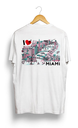 
                  
                    Load image into Gallery viewer, T-SHIRT • I Love MIAMI •
                  
                