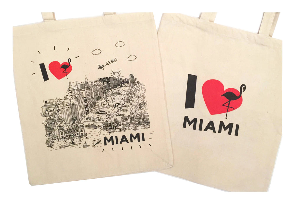 
                  
                    Load image into Gallery viewer, TOTE • I Love MIAMI •
                  
                